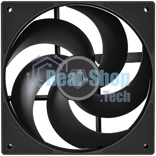 Вентилятор для корпуса ID-Cooling AS-120-K черный 120мм 2000rpm 27.2db 4-pin