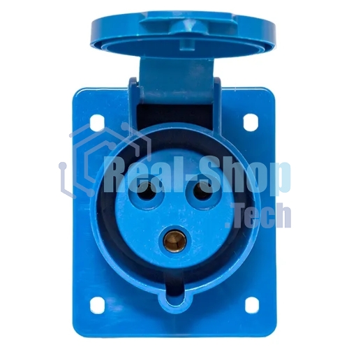 Розетка стационарная внутренняя EKF 423 ps-423-32-220 32А 220В 2P+E IP44