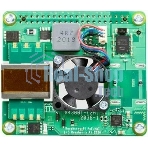 Плата Power Over Ethernet (POE) Raspberry Pi PoE HAT for Raspberry Pi 3B+ и 4B, SC0468, для питания Raspberry Pi через Ethernet кабель. Вентилятор в комплекте. (RPI3-MODBP-POE)(RASP3328)(221-1857) (492820)