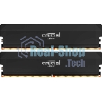 Оперативная память Crucial, DDR5, 32GB (2x16GB), 6000 MHz, CL36, с радиатором, черный
