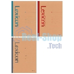 Тетрадь Deli 23212, A5, 100 л, линейка, ассорти