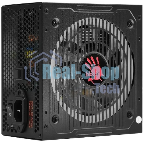 Блок питания Bloody BD-PS750G, 750Вт, 80 PLUS Gold, 120мм, модульный, черный