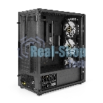 Компьютерный корпус Miditower ExeGate EVO-9202-NPX600 (ATX, БП 600NPX с вент. 12 см, с окном, 1*USB+1*USB 3.0, аудио, 3 вент. 12см с RGb подсветкой)