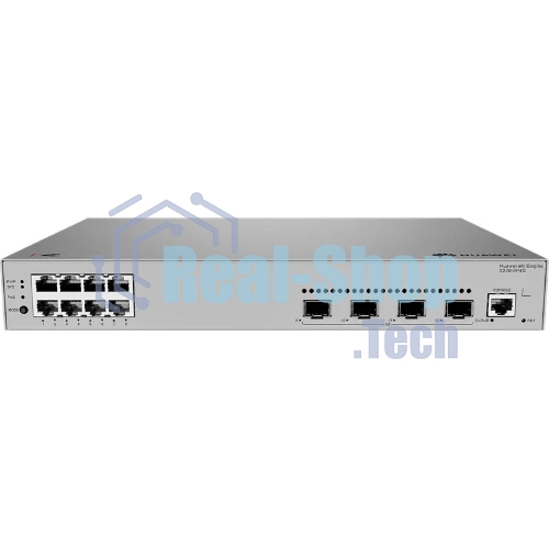 Коммутатор Huawei S220-8P4S 8*10/100/1000BASE-T ports(125W PoE+),4*GE коммутатор с SFP портами