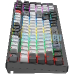 Клавиатура беспроводная механическая A4Tech Bloody WS98 USB черный/серый (WS98)