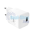 Сетевое зарядное устройство MORE CHOICE (4620202555830) NC86i 1Type-C 3.0A PD 20W для Lightning 8-pin Type-C, белый