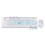Комплект клавиатура+мышь Smartbuy 105AG беспроводной, USB, 1200 DPI, белый