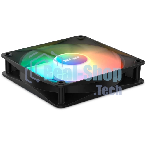 Вентилятор для корпуса Case Cooler NZXT F120 RGb Core Triple Pack (120x120x25мм, 4-pin PWM, RGb, 78.86CFM, 33.88dBA, 1800RPM, черный, 3pcs)