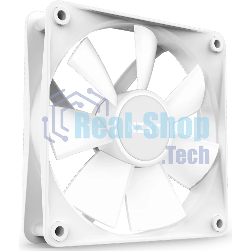 Вентилятор для корпуса Case Cooler NZXT F140 RGb Core Twin Pack (140x140x25мм, 4-pin PWM, RGb, 89.48CFM, 32.5dBA, 1800RPM, белый, 2pcs)