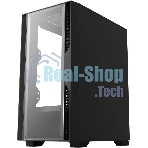 Компьютерный корпус Bloody CC-123 черный без БП mATX 8x120мм 2xUSB2.0 1xUSB3.0 audio bott PSU