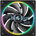 Вентилятор для корпуса Deepcool FL12R SE Reverse ARGb 120х120x25 черный 4-pin 28.67дБ (упак.:1шт) (R-FL12RSE-BKAPN1-G) Ret
