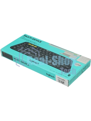 Клавиатура Logitech K380 беспроводная, Bluetooth, серый