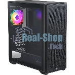 Компьютерный корпус AeroCool/Formula Air Power G5 Plus черный без БП ATX 4x120мм 2xUSB 2.0 1xUSB3.1 audio bott PSU