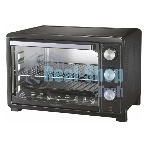 Мини-печь Willmark WO-503B (45 литров, таймер, термостат,230С, 1800Вт, черный)