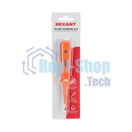 Тестер-пробник с комбинированным жалом Rexant R-13