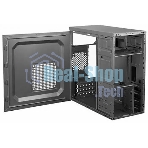 Компьютерный корпус LinkWorld VC-13M071 М0 черный без БП mATX 1x80мм 1x120мм 2xUSB 2.0 audio