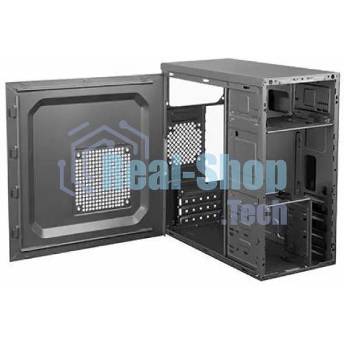 Компьютерный корпус LinkWorld VC-13M071 М0 черный без БП mATX 1x80мм 1x120мм 2xUSB 2.0 audio