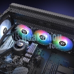 Система жидкостного охлаждения Thermaltake TH360 V2 Ultra ARGb Soc-AM5/AM4/1200/1700/1851 черный 4-pin 25.8dB Al+Cu LCD Ret (CL-W384-PL12SW-A)
