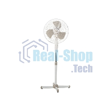 Вентилятор Oasis VF-40PWG белый/серый, напольный, 40 Вт, 3 скорости, 40 см (2 шт. в коробке)(выписывать кратно 2)(цена указана за 1 шт)