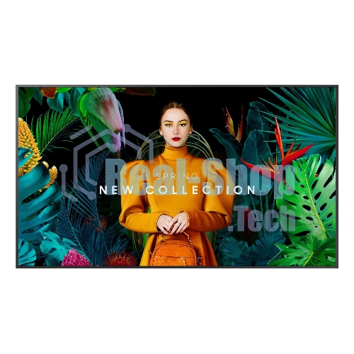 Панель Samsung QB75C черный VA, 75