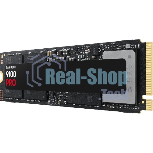 Накопитель SSD 4Tb Samsung 9100 PRO, M.2, PCI-E 5.0 x4, TLC 3D NAND R/W - 14800/13400 Mb/s