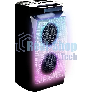 Колонка портативная Ural Молния 900 черный 90W 2.0 BT/3.5Jack 4000mAh