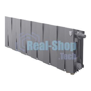 Радиатор биметаллический Royal Thermo PianoForte 200 Серебристый VR80- 12 секц.
