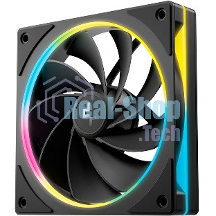 Вентилятор для корпуса Deepcool FL12R SE Reverse ARGb 120х120x25 черный 4-pin 28.67дБ (упак.:1шт) (R-FL12RSE-BKAPN1-G) Ret