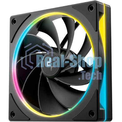 Вентилятор для корпуса Deepcool FL12R SE Reverse ARGb 120х120x25 черный 4-pin 28.67дБ (упак.:1шт) (R-FL12RSE-BKAPN1-G) Ret