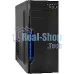 Компьютерный корпус Miditower ExeGate XP-333U-UNS400 (ATX, БП UNS400 с вент. 12см, 1хUSB/2хUSB 3.0, аудио, черный)