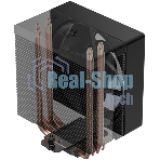 Кулер Cooler ID-Cooling SE-904-XT ARGb BLACK LGA1851/1700/1200/115X/AM5/AM4 (TDP 180W, PWM, 4 тепл.трубки прямого контакта, FAN 100мм, Addressable RGb LED) RET