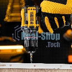 Дрель-шуруповерт Denzel CDH-BL-20, 20 В, 2 Ач, 50 Нм, бесщеточный