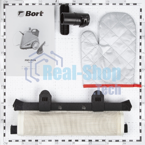 Отпариватель Bort Pro Iron голубой, 2500 Вт, 95 г/мин, 3800 мл