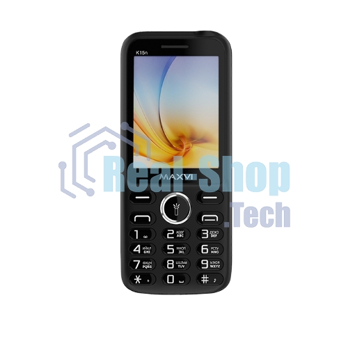 Мобильный телефон Maxvi K15n черный