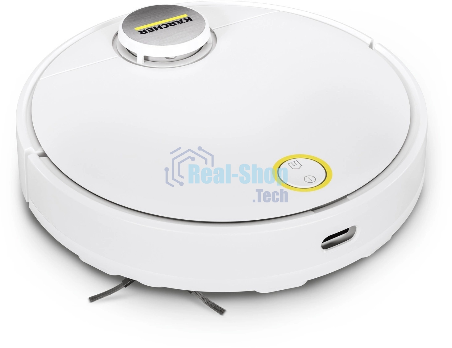 Робот-пылесос Karcher RCV 3 белый, 3200 мAч Li-Ion, уборка сухая/влажная, пылесборник контейнер 0.5 л
