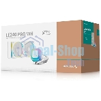 Система водяного охлаждения Deepcool LE240 Pro ARGB Soc-AM5/AM4/1200/1700/1851 белый 4-pin 28.2-33dB Al 280W 1347gr Ret (R-LE240PRO-WHAMMC-G-1)