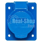 Розетка стационарная внутренняя EKF 423 ps-423-32-220 32А 220В 2P+E IP44