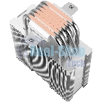 Кулер для процессора Thermalright Burst Assassin 120 SE черный/серебристый (4-pin PWM, 148мм, Al/Cu, 6x6мм, 1x120мм, 66.17CFM, 25.6dBA, 1550RPM, S: 1851/1700/1200/115X, AM5/AM4)