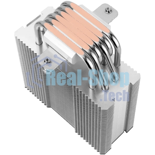Кулер для процессора Thermalright Burst Assassin 120 SE черный/серебристый (4-pin PWM, 148мм, Al/Cu, 6x6мм, 1x120мм, 66.17CFM, 25.6dBA, 1550RPM, S: 1851/1700/1200/115X, AM5/AM4)