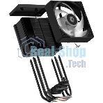 Кулер Cooler ID-Cooling SE-904-XT ARGb BLACK LGA1851/1700/1200/115X/AM5/AM4 (TDP 180W, PWM, 4 тепл.трубки прямого контакта, FAN 100мм, Addressable RGb LED) RET