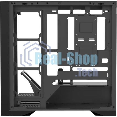 Компьютерный корпус AeroCool/Formula Air Power G8 черный без БП ATX 2xUSB 3.0 1xUSB3.1 audio bott PSU