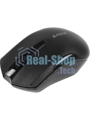 Мышь беспроводная A4Tech V-Track G3-200NS черный, 1200 dpi, радиоканал, USB, кнопки - 3