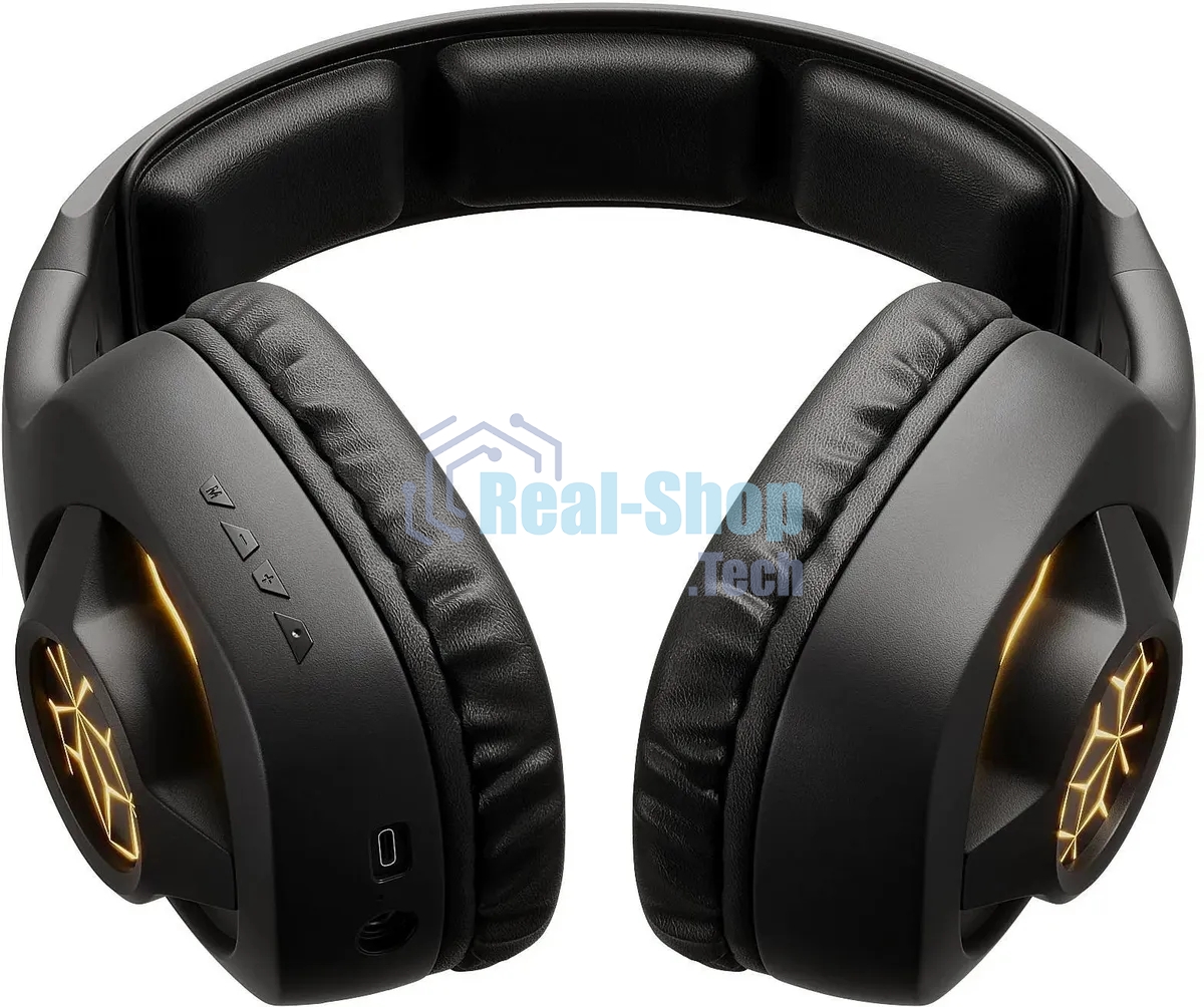 Гарнитура Oklick HS-L575G чёрный, беспроводная + проводная, Bluetooth