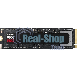 Накопитель SSD 4Tb Samsung 9100 PRO, M.2, PCI-E 5.0 x4, TLC 3D NAND R/W - 14800/13400 Mb/s