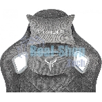 Кресло Knight Outrider серый, ткань, 120 кг, механизм качания