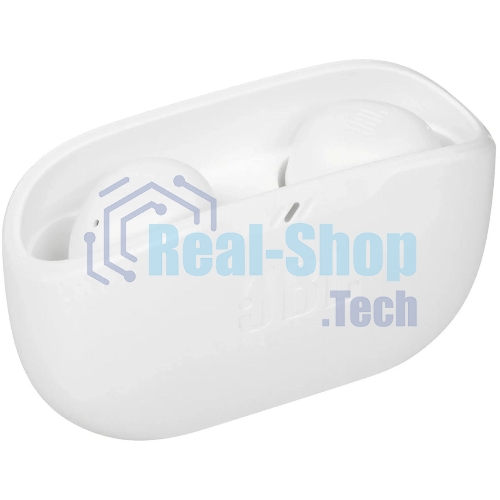 Наушники TWS JBL Wave Buds белый, внутриканальные, Bluetooth, быстрая зарядка, до 8 ч