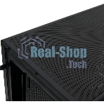 Компьютерный корпус HSPD M510, Mesh Mid Tower, черный, TG, 0.5 SPCC, 4x120мм ARGB ATX, mATX, mITX 180/280/160мм 1x2.5
