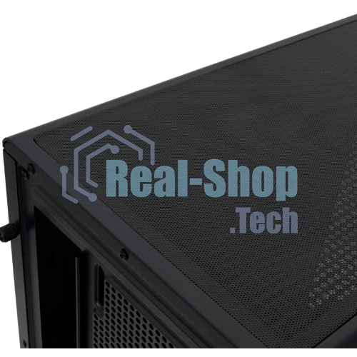 Компьютерный корпус HSPD M510, Mesh Mid Tower, черный, TG, 0.5 SPCC, 4x120мм ARGB ATX, mATX, mITX 180/280/160мм 1x2.5