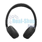 Беспроводные/проводные наушники JBL Tune 680NC черный, накладные, Bluetooth + проводной, адаптивное шумоподавление