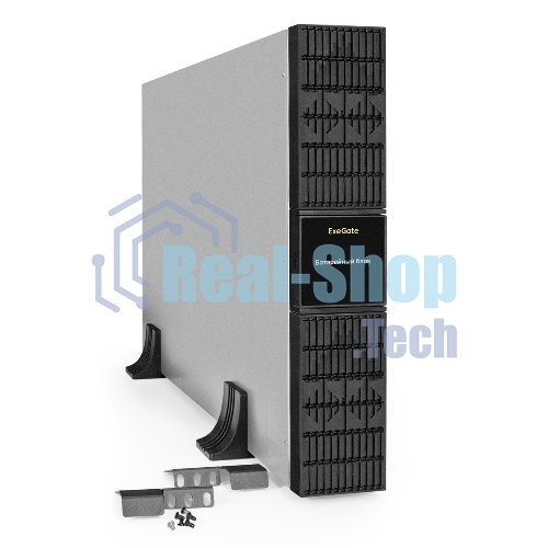 Батарейный блок ExeGate PowerExpert BX-2U.192V.16S9Ah для ULS-575-6kVA/ULS-575-10kVA (батареи 12V 9Ah - 16шт, Rackmount 2U/Tower, металлический корпус, черный)